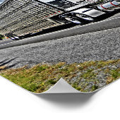 Poster B-model van bruin (Hoek)