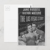 Poster B&W Las Vegas Briefkaart (Voorkant / Achterkant)