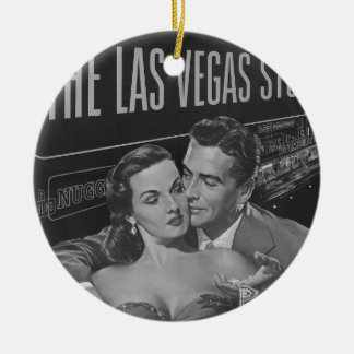 Poster B&W Las Vegas Keramisch Ornament