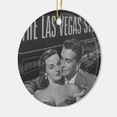 Poster B&W Las Vegas Keramisch Ornament (Links)