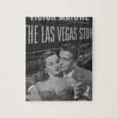 Poster B&W Las Vegas Legpuzzel (Verticaal)