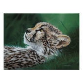 Poster Baby Cheetah (Voorkant)