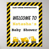Poster Baby shower (Voorkant)