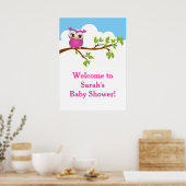 Poster Baby shower Baby shower met snoepjesBaby (Keuken)