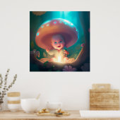 Poster baby smiling (Keuken)
