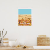 Poster Badlands (Keuken)