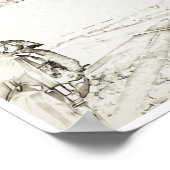 Poster Badlands Biker (Hoek)