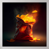 Poster bag/chips (Voorkant)