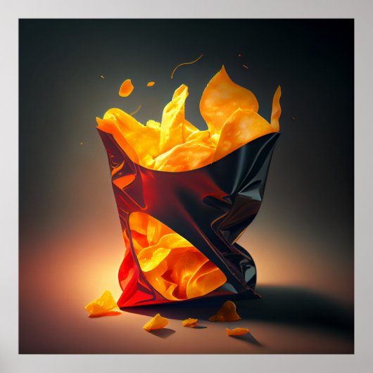Poster bag/chips (Voorkant)
