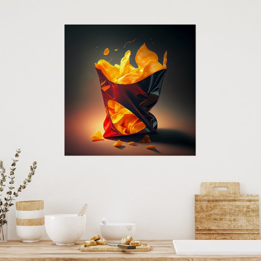 Poster bag/chips (Keuken)