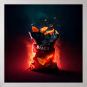Poster bag/chips (Voorkant)