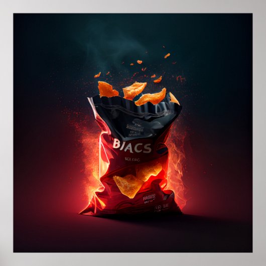 Poster bag/chips (Voorkant)