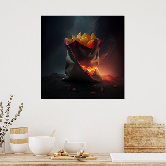 Poster bag/chips (Keuken)