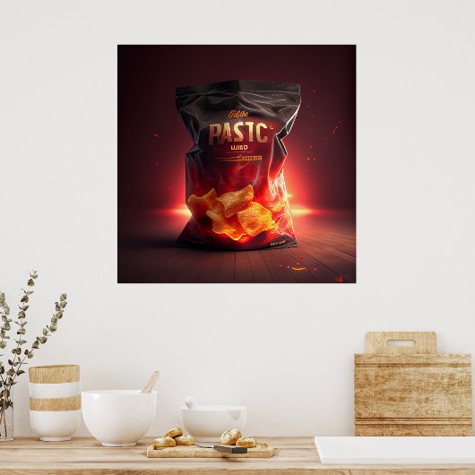 Poster bag/chips (Keuken)