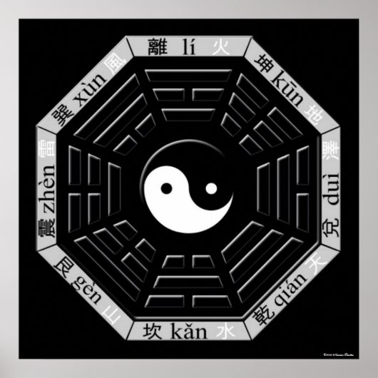 Poster Bagua (Voorkant)