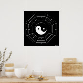 Poster Bagua (Keuken)