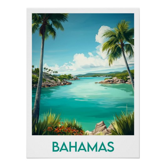 Poster Bahamas (Voorkant)