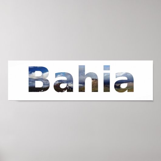 Poster Bahia (Voorkant)