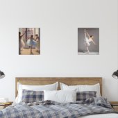 Póster Bailarinas frente a la ventana y Arabesco Muurkunst Sets (Slaapkamer)