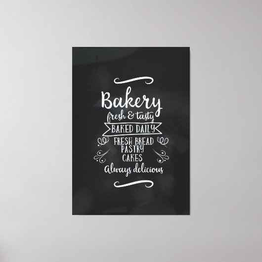 poster Bakkerij-karton Canvas Afdruk (Voorkant)