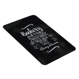 poster Bakkerij-karton Magneet