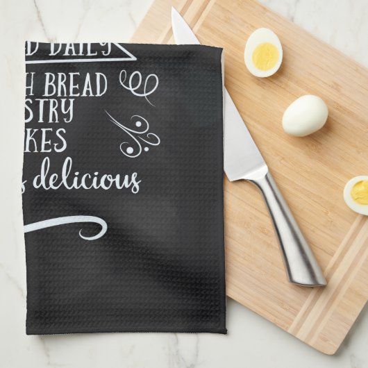  poster Bakkerij-karton Theedoek (Quarter Fold)