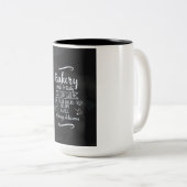  poster Bakkerij-karton Tweekleurige Koffiemok (Voorkant rechts)