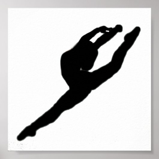 Poster Ballerina Dancer (Voorkant)