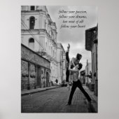 Poster Ballet Dance van Gabriel Davalos (Voorkant)