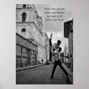 Poster Ballet Dance van Gabriel Davalos