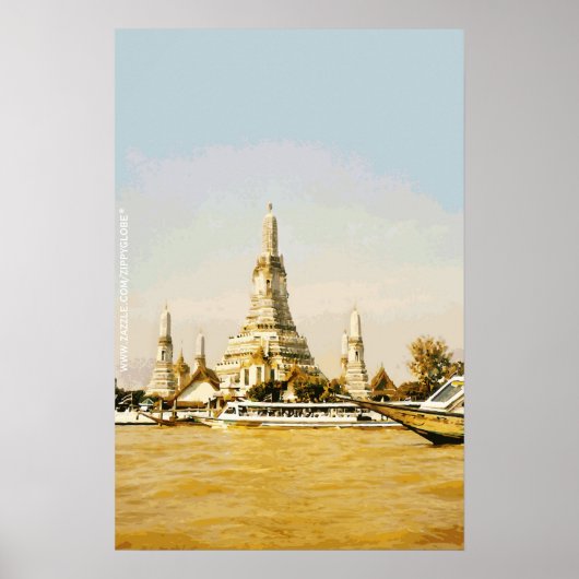 Poster Bangkok Wall (Voorkant)