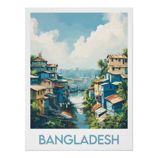 Poster Bangladesh (Voorkant)