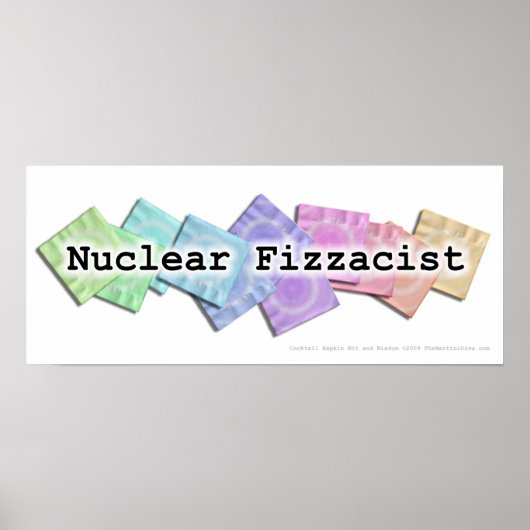 Poster, Banner - KERN FIZZACIST Poster (Voorkant)