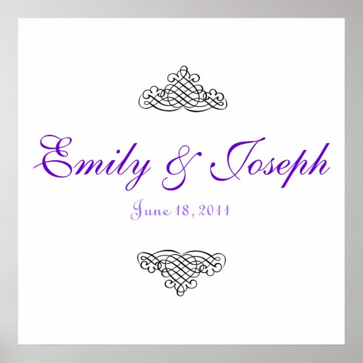 POSTER BANNER-WEDDING (Voorkant)