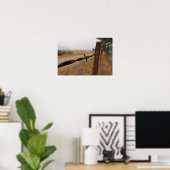 Poster Barb Wire Fence (Thuiskantoor)