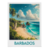 Poster Barbados (Voorkant)