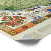 Poster Barbados Map (Hoek)