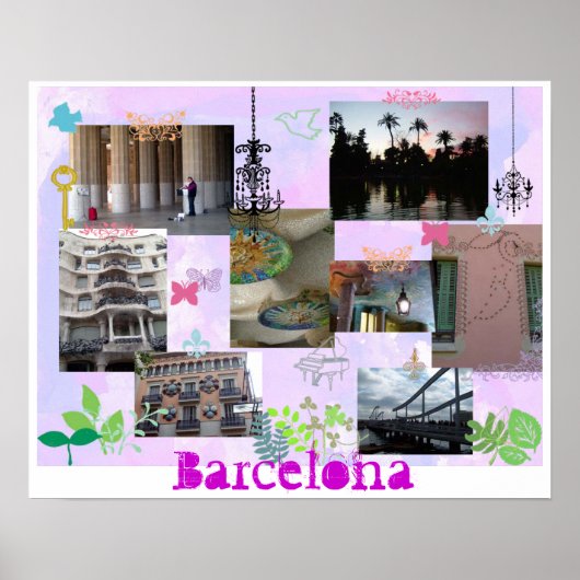 Póster Barcelona Poster (Voorkant)