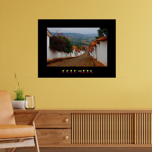 Poster Barichara Colombia (Woonkamer 2)