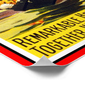 Poster Barnum & Bailey Circus Water Coney Island (Hoek)