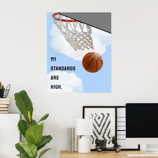 Poster Basketball Goals (Thuiskantoor)