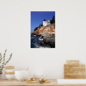 Poster/Bass Harbour Head Lighthouse Maine Poster (Keuken)