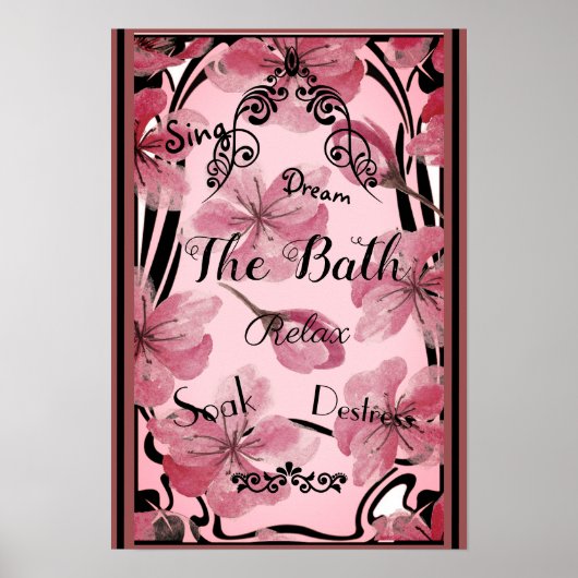 Poster Bath Rules (Voorkant)