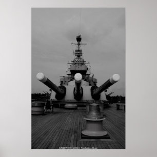 Poster BATTLESHIP NORTH CAROLINA - Foto door ...