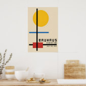 Poster Bauhaus Design Tentoonstelling 1923 Duitsla (Keuken)