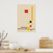 Poster Bauhaus Design Tentoonstelling 1923 Duitsla (Keuken)