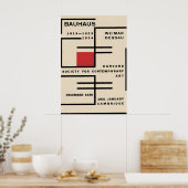 Poster Bauhaus Design Tentoonstelling Cambridge 19 (Keuken)