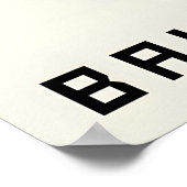 Poster Bauhaus ontwerp Cubes tentoonstelling jaren (Hoek)