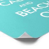 POSTER - BEACH BEHOUD (Hoek)