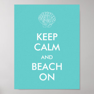 POSTER - BEACH BEHOUD
